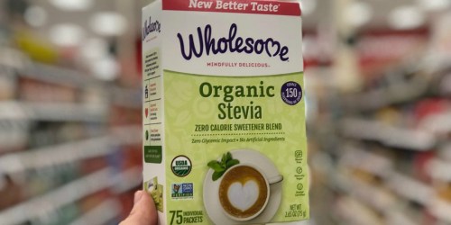 Target: Wholesome Organic Stevia Just $1.24 After Cash Back (Regularly $5) + More
