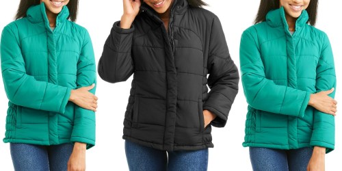 Walmart: Women’s Puffer Jackets ONLY $12.96 (Regularly $20)