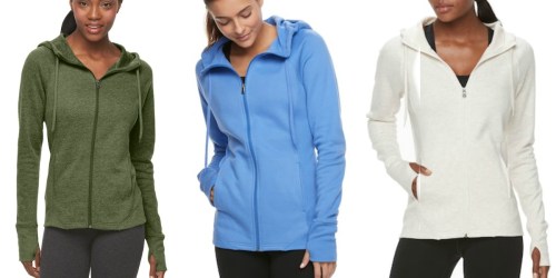 Kohls: Women’s Tek Gear Fleece Jacket Only $11.24 (Regularly $32)
