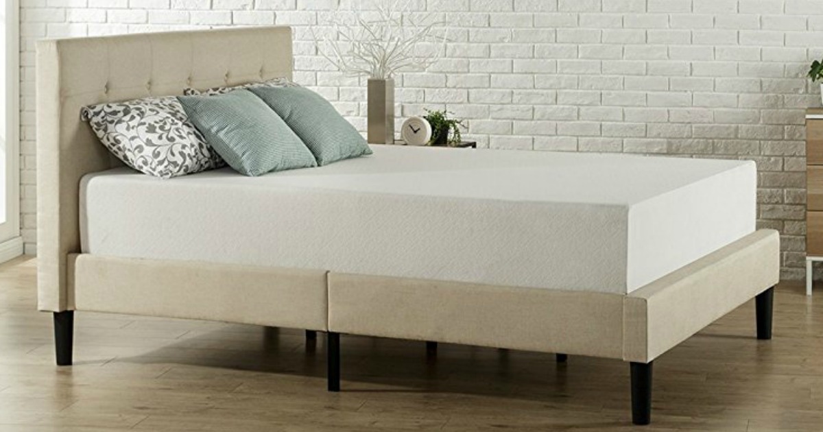 Zinus 12" Memory Foam King Size Mattress ONLY 204 Shipped