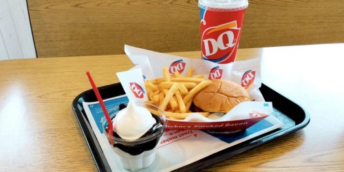 Dairy Queen Bacon Cheeseburger, Fries, Drink AND Sundae Only $5 + MORE