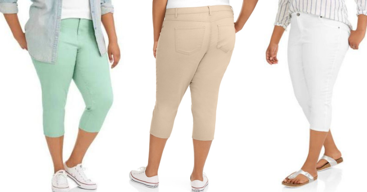 Walmart.com: Plus Size Capris Just $5 (Regularly $16)