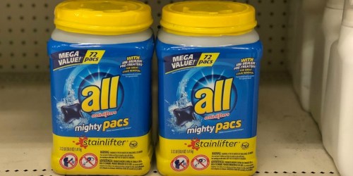 Target.com: All Mighty Pacs 72-Count Only $5.05 Each After Gift Card (Just 7¢ Per Load)