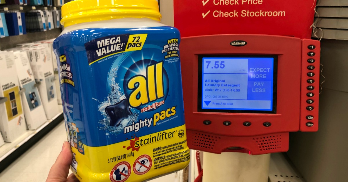 New All Laundry Coupons = Over 50% Off Mighty Pacs at Target After Gift ...