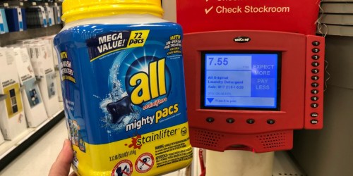 New All Laundry Coupons = Over 50% Off Mighty Pacs at Target After Gift Card + More