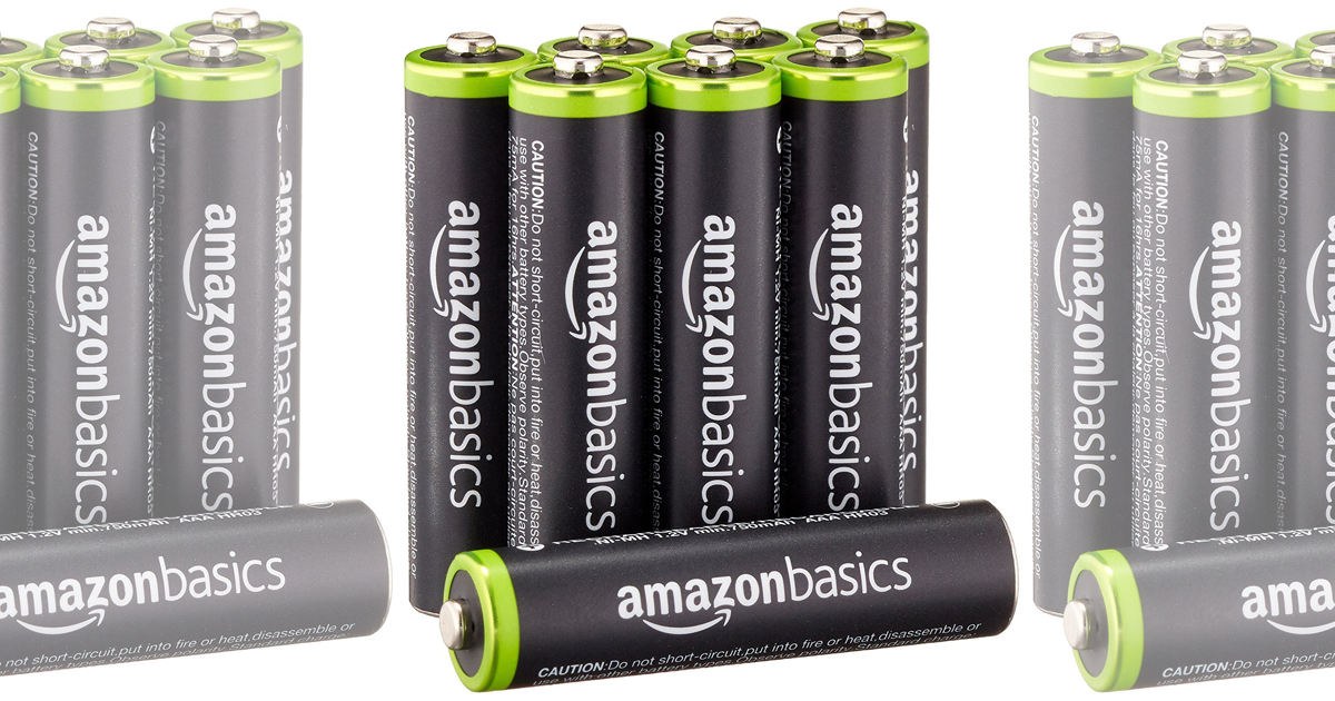 AmazonBasics AAA Rechargeable Batteries 8Pack Only 9.99 (Awesome Reviews)