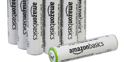 AmazonBasics AAA Rechargeable Batteries 12-Pack Only $11.99 (Fantastic Reviews)
