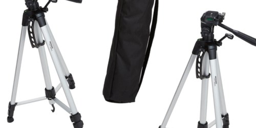 AmazonBasics 60-Inch Lightweight Tripod Only $18.80 (Includes Carrying Case)