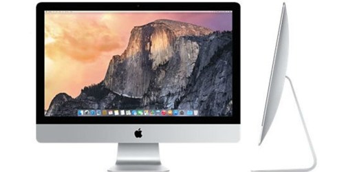 Amazon: Apple iMac 21.5″ Desktop Computer ONLY $899.99 Shipped – Certified Refurbished