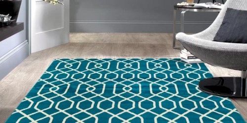 Large 5′ x 7′ Area Rug Only $39.99 (Regularly $200)