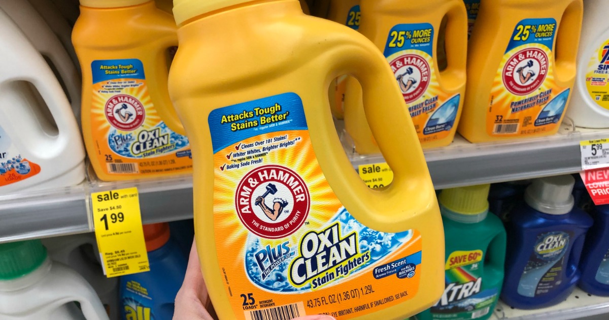 TWO Arm & Hammer Laundry Detergents AND Candy ONLY 3.98 at Walgreens (14+ Value)