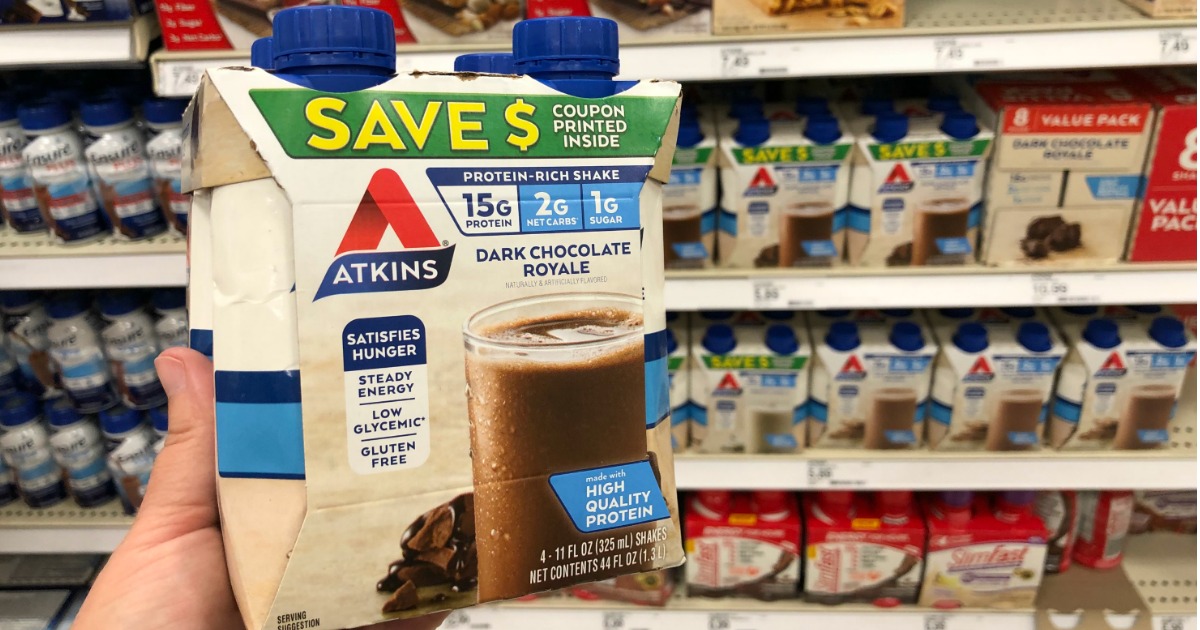 Over 50 Off Atkins Shakes at Target