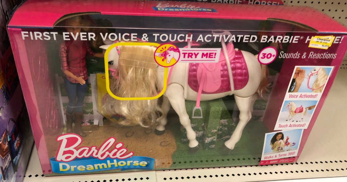 barbie dreamhorse and doll
