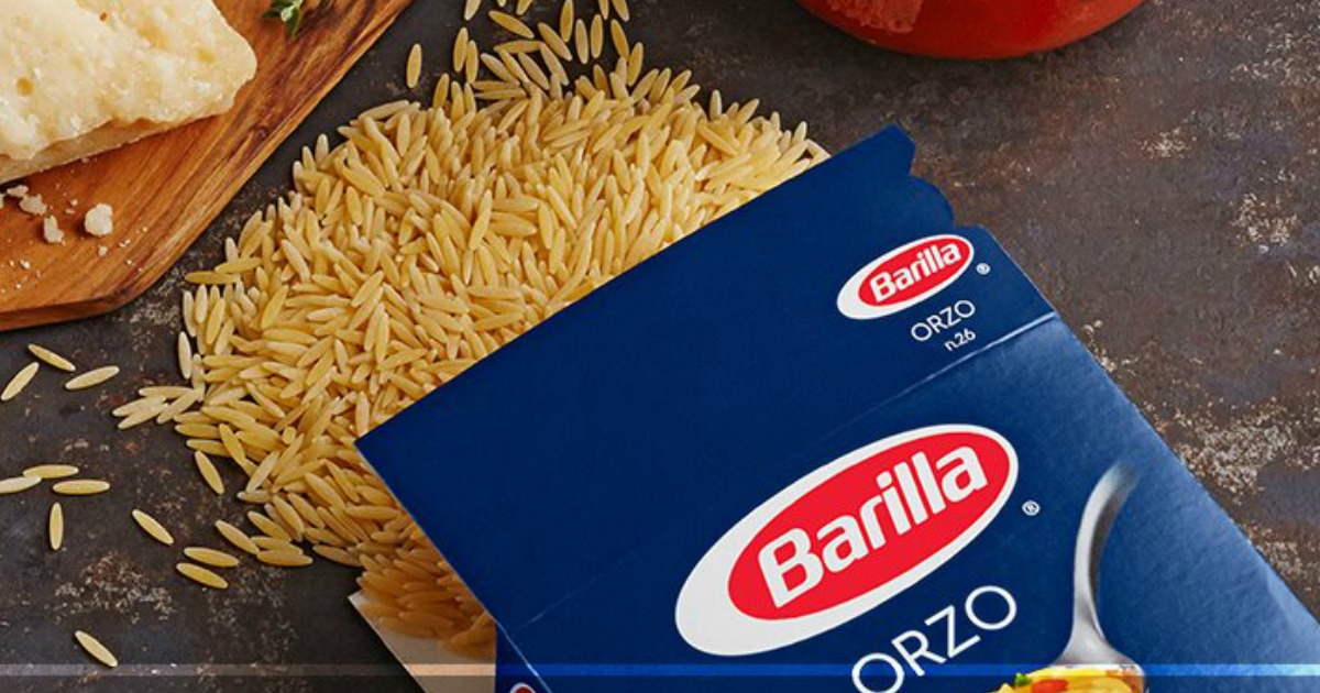 SIXTEEN Barilla Fideo OR Orzo Pasta Only $12.86 Shipped (Just 80¢ Each