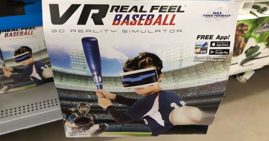 Baseball Bat Controller VR Real Feel Baseball 3D Simulator Headset & Bat ONLY $3 at Walmart ...