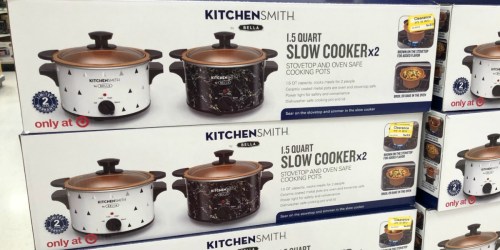 Target Clearance Find: TWO Bella 1.5 Quart Slow Cooker Copper Pots Only $8.98 (Regularly $30)