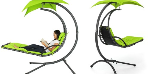 Hanging Chaise Lounge Chair ONLY $124.95 Shipped