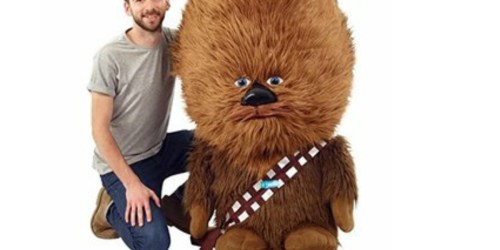 Star Wars 48″ Talking Chewbacca Plush Just $29.99 Shipped (Regularly $70)