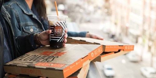 Buy 1 Get 1 Free Blaze Pizza AND Free Fountain Drink