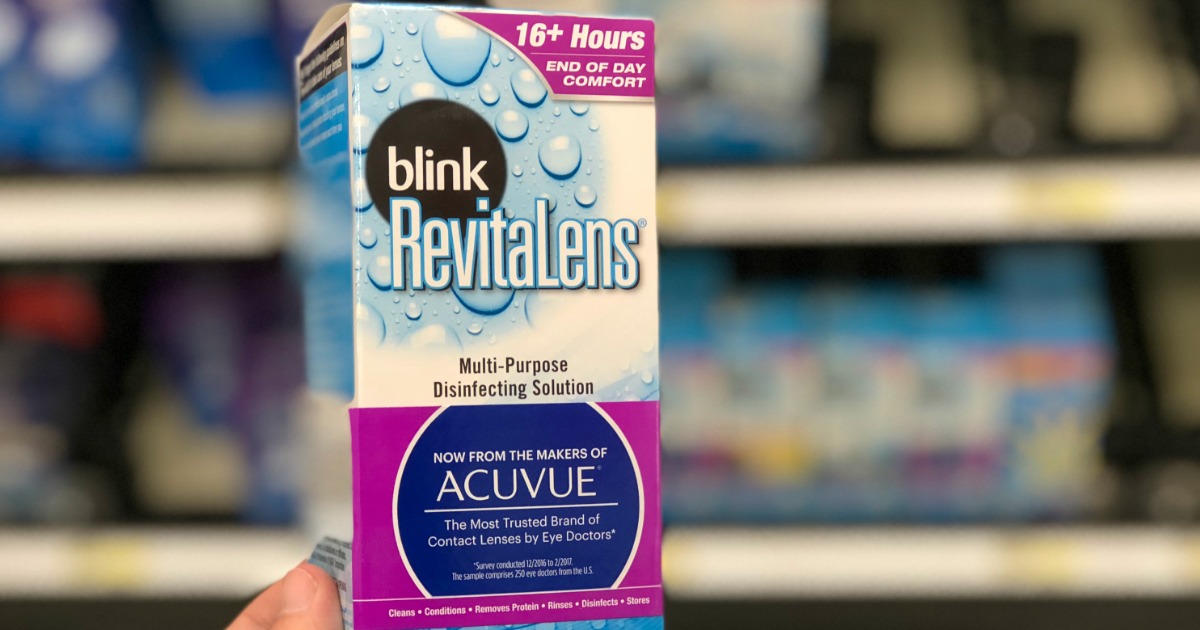 Blink RevitaLens Contact Solution ONLY 7¢ After Cash Back at Target