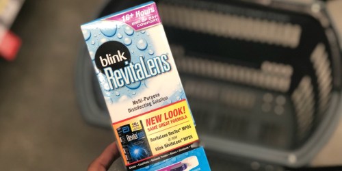 Better Than FREE Blink RevitaLens Multi-Purpose Solution After Cash Back at Walgreens