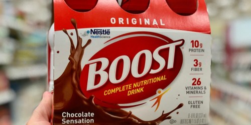 60% Off Boost Nutritional Drinks at Target After Gift Card (Starting 1/7)