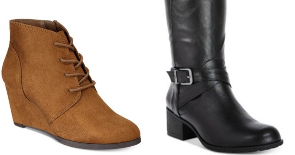 Macy's: Women's Boots & Booties $14.88 - $25