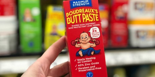 Boudreaux’s Butt Paste Diaper Rash Ointment Only $3.49 Shipped on Amazon