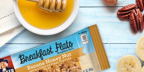 Amazon: 8 Boxes Quaker Breakfast Flats Only $12 Shipped (Just $1.50 Per Box)