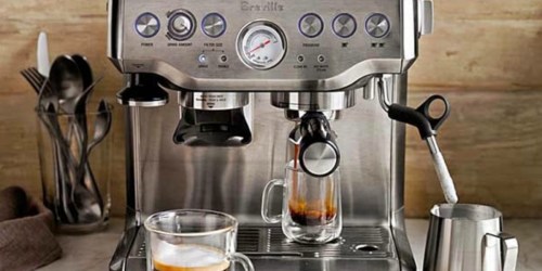Highly Rated Breville Barista Coffee/Espresso Machine Only $459.99 Shipped (Regularly $850)