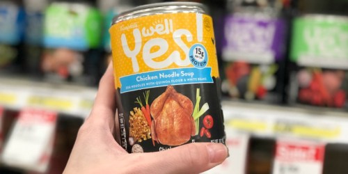 Campbell’s Well Yes! Soup ONLY 43¢ at Target (Regularly $2.09)