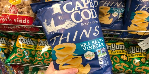 $5 Worth of New Snacks Coupons = Cape Cod Chips Only 50¢ Per Bag at Dollar Tree