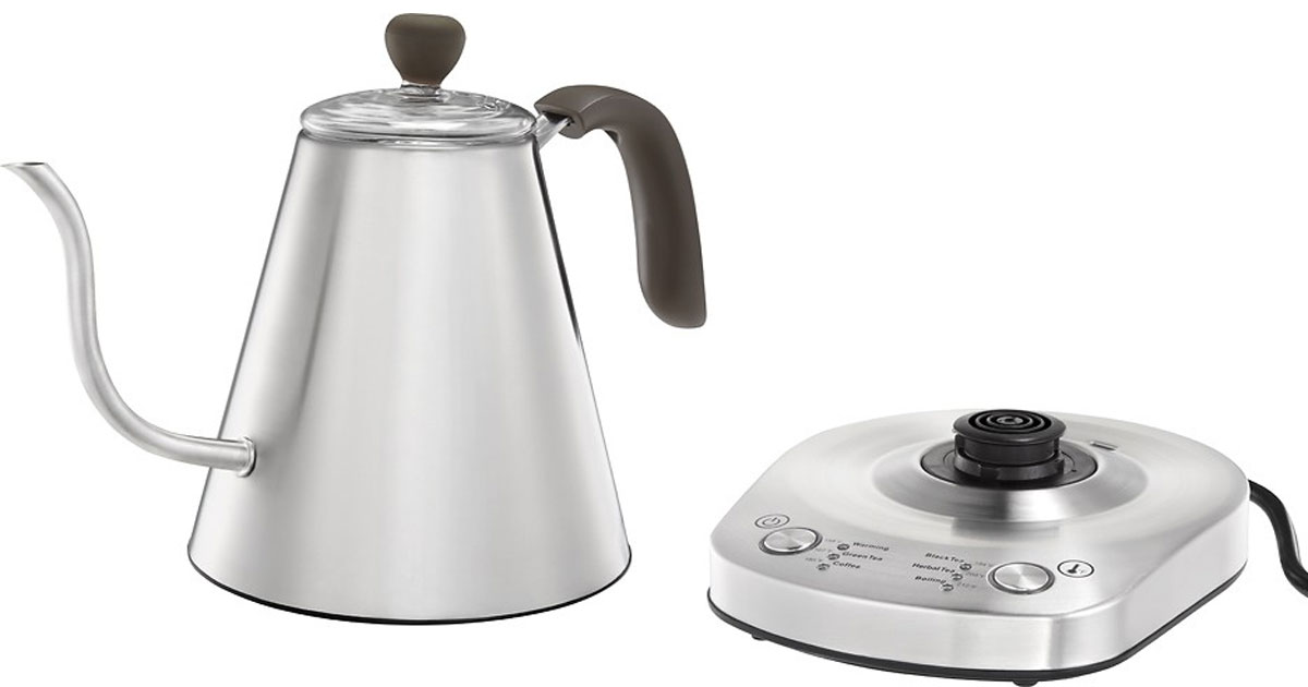 Best Buy: Caribou Coffee 0.8L Electric Kettle with Temperature