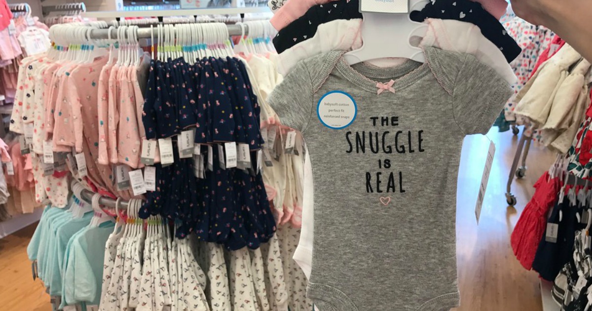 Carter S Baby Apparel As Low As 1 44 At Kohl S Regularly 14