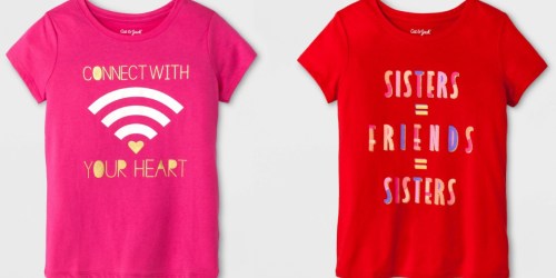 Target.com: Cat & Jack Girls Short Sleeve T-Shirts Just $3.36 (Regularly $6) & More