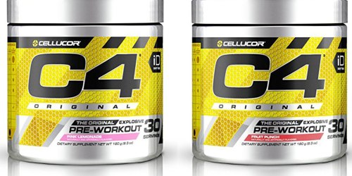 Amazon: Cellucor C4 Pre-Workout Energy Drink Powder Just $14.29 Shipped & More