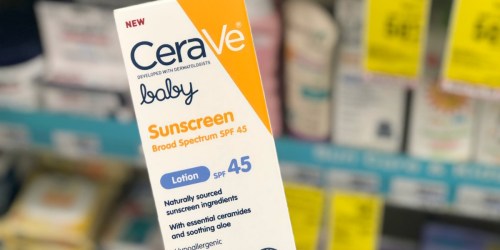 CVS: CeraVe Baby Sunscreen as Low as $6.85 (Regularly $18) After Rewards