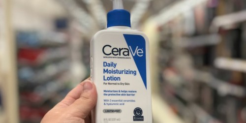 High Value CeraVe Coupons = 50% Off Moisturizing Lotion After Target Gift Card