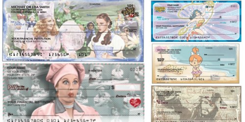 Custom Checks Only $6.99 Per Box Shipped + FREE Address Labels – Over 80 Styles