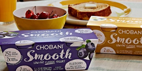 Kroger & Affiliates: FREE Chobani Smooth Yogurt 2-Pack eCoupon (Download Today)