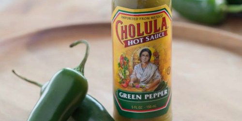 Amazon: Cholula Green Pepper Hot Sauce 4 Pack Just $10.76 (Only $2.69 Each)