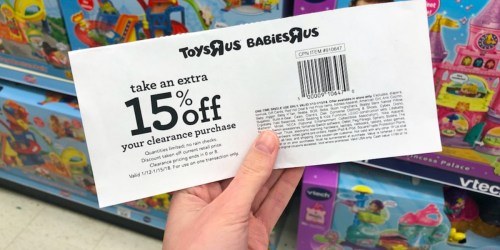 ToysRUs: EXTRA 15% Off Clearance Coupon (Save on Shopkins, Tsum Tsum , VTech & More)