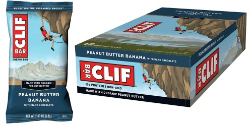 Amazon: CLIF Bars 12-Pack Only $9.48 Shipped – Just 79¢ Per Bar