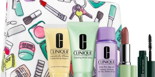 Macy’s: 6-Piece Clinique Discovery Kit ONLY $15 Shipped + Free $10 Clinique Credit ($70+ Value)