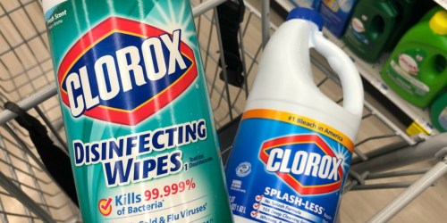 Rite Aid: Clorox Wipes, Bleach & Toilet Bowl Cleaner ONLY $1.50 Each After Points