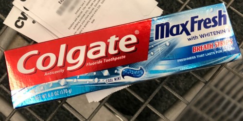 Colgate Toothpaste as Low as FREE at CVS