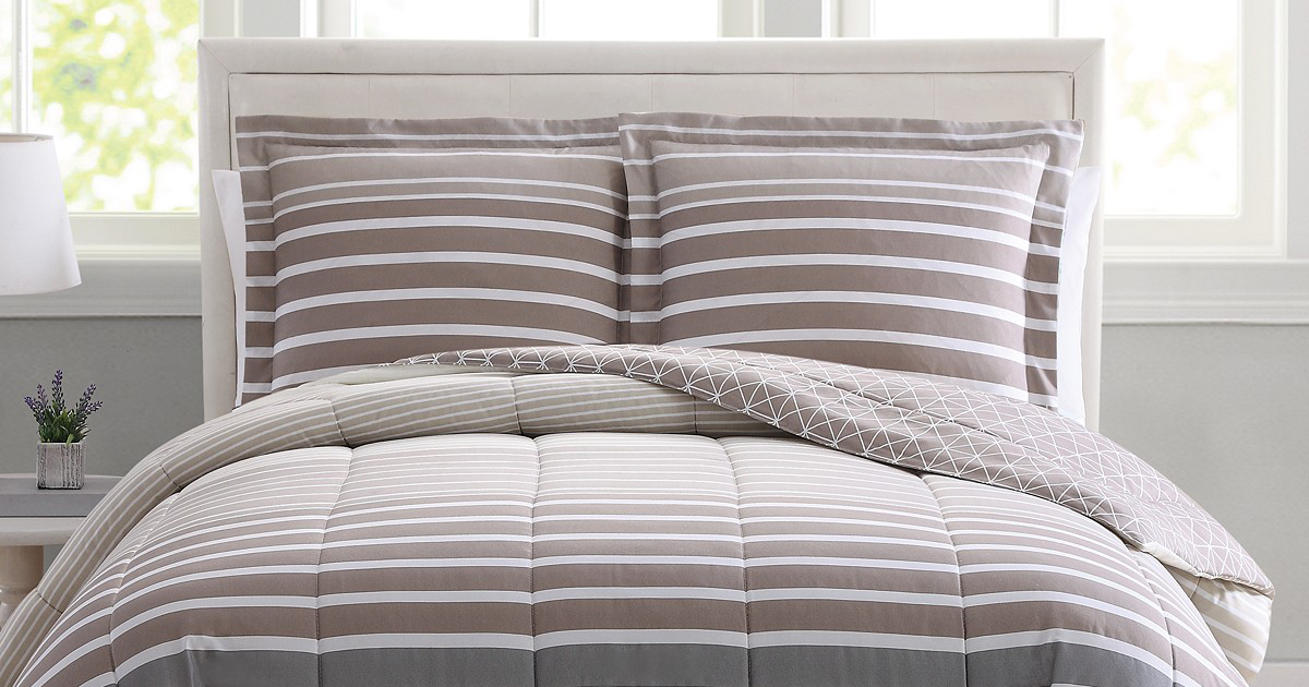 Comforter Sets As Low As 19.99 (Regularly 80+) ALL Sizes