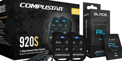 Compustar 1-Way Remote Start System AND Free Geek Squad Installation Only $249.99 Shipped
