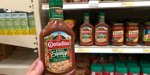 Contadina Pizza Sauce 15-Ounce Bottle Only 95¢ at Target (Just Use Your Phone)