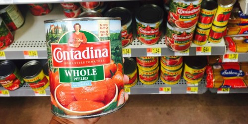 New $0.50/1 Contadina Tomatoes Coupon = LARGE Can Just 54¢ at Walmart After Ibotta